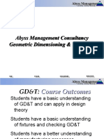 Abyss Management Consultancy Geometric Dimensioning & Tolerance