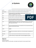 Earth and Space Systems: Glossary