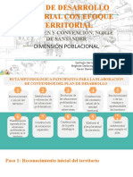 Plan de Desarrollo Sectorial Con Efoque Territorial