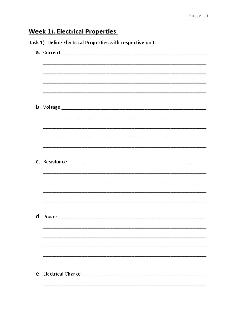 Worksheet E&M Science For Engineering 1 | PDF