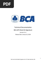 BCA API - OAuth & Signature - V0.1.4