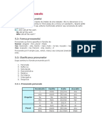 Lecţia 5: Pronumele: 5.1. Functia Pronumelui