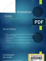 Ders 1 - Mikrodenetleyicilere Giriş