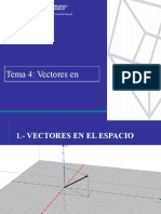Geometría Analítica 1 - VECTORES