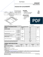 Vishay SIR464DP T1 GE3 Datasheet