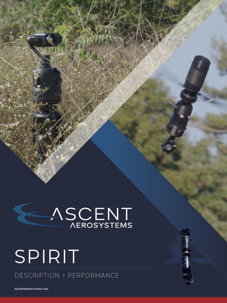 Spirit Drone: High-Performance UAV Solutions | PDF | Unmanned Aerial ...