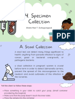 Specimen Collection: Shiela Mae T. Duhaylungsod