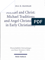 HANNAH, Darrell D. (1999), Michael and Christ. Michael Traditions and Angel Christology in Early Christianity. Mohr Siebeck