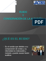 Ruido y Conservación de La Audición