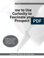 Como Usar a Curiosidade Para Fascinar o Prospect