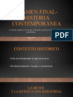 Examen Final - Historia Contemporanea