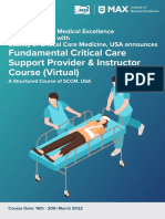 Fundamental Critical Care Support Provider & Instructor Course (Virtual)