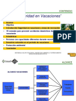 Seguridad Fuera Del Trabajo Seguridad en Vacaciones VF