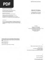 Cópia de MARTINS, José de Souza  - O Tempo da Fronteira