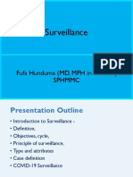 Surveillance: Fufa Hunduma (MD, MPH in Field EP) SPHMMC