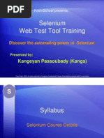 Basic Selenium Tutorial - Course Details [PDF Library]