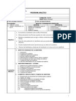 Plan Global Auditoría I - Umss