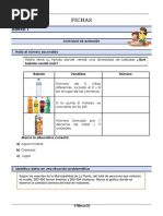 Ficha de Aplicación Matemática Miercoles 23