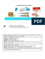 Semisolid dosage forms