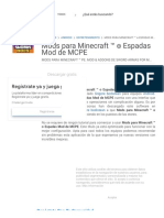 Descargar Mods para Minecraft ™ ๏ Espadas Mod de MCPE para Android