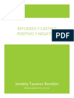 Refuerzo y Castigo Positivo y Negativo