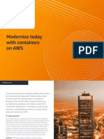 Modernize Today With Containers on Aws