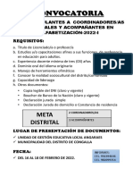 Convocatoria Congalla