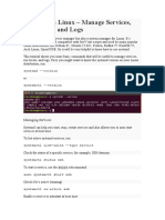 Systemd On Linux - Manage Services, Run Levels and Logs