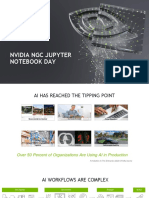 Nvidia NGC Jupyter Notebook Day