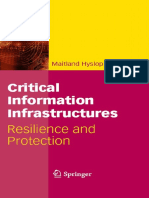 Maitland Hyslop - Critical Information Infrastructures - Resilience and Protection (2007)