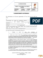 GDE-R-33 Formato - Consentimiento - Informado - General
