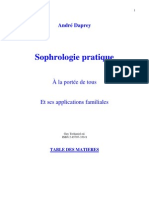 Sophrologie Pratique. André Daprey