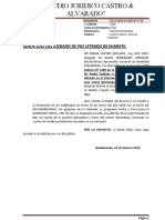 Solicito FECHA Y HORA PARA LA AUDIENCIA ALIA ECHARATE