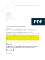 Formulación y Evaluación de Proyectos Examen2