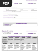 Clinical Practice Evaluation 1