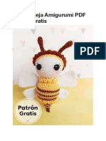 Linda Abeja Amigurumi PDF Patron Gratis