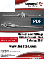 Helical Tension and Suspension Set Fiber Optic ADSS OPGW Lesatel