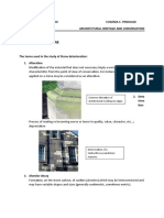 MORPHOLOGY OF STONE DETERIORATION PROCESSES