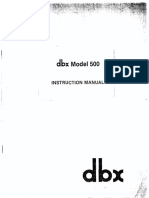 Dbx500 Manual