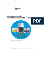 Unidad 5. Recurso 1. Implementación en La Administración Del Marketing