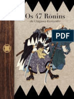 Resumo Os 47 Ronins de Utagawa Kuniyoshi de Anima Books
