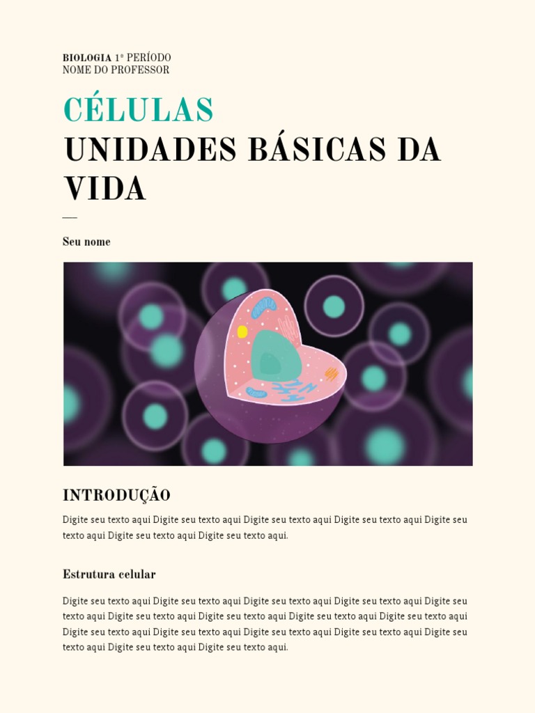 Modelo Trabalho Escolar Pdf