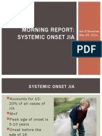 Systemic Onset JIA