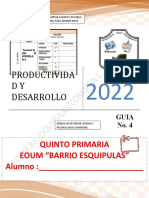 Productividad y Desarrollo