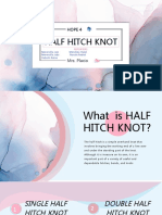 Half Hitch Knot Guide