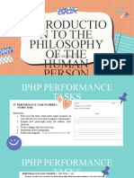 Introduction To The Philosophy of The Human Person