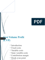 Module 12. Cost Volume Profit Analysis 22.06.2012