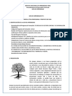 Guía de aprendizaje ética ambiental y proyecto de vida