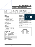 1mbit SPI Serial SRAM With SDI and SQI Interface: Device Selection Table