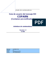 Guía de Usuario Del Mensaje EDI - COPARN 2